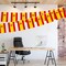 G128 Spain Spanish Bunting Banner | Flag 8.2 x 5.5 Inch, Full String 33 Feet | Printed 150D Polyester, Decorations For Bar, School, Festival Events Celebration